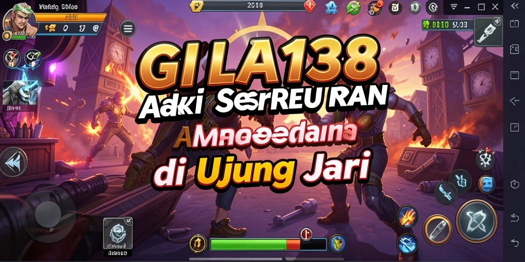 Screenshot GILA138 menunjukkan momen aksi yang mendebarkan dan grafis yang mengagumkan.