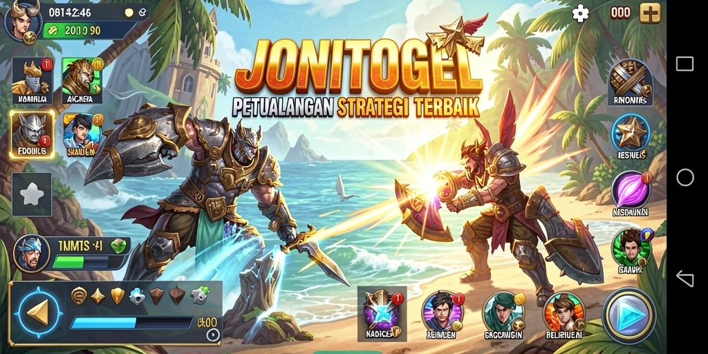 Tampilan menarik dari gameplay JONITOGEL yang mengasyikkan.