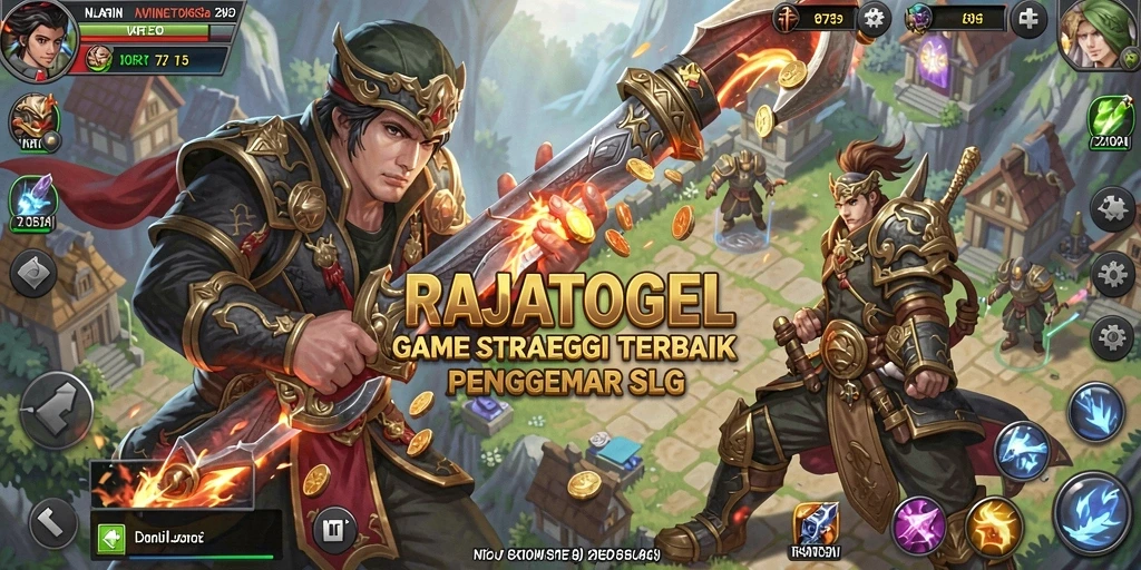 Tampilan gameplay menarik dan strategis dalam RAJATOGEL.